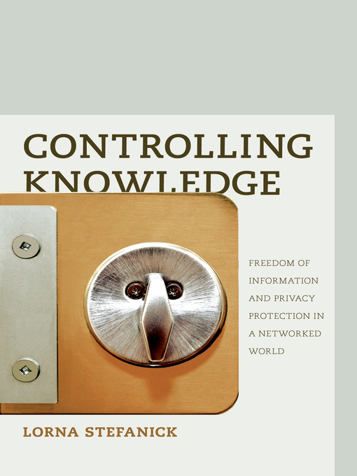 Title details for Controlling Knowledge by Lorna Stefanick - Available